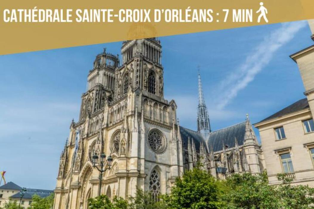 Le Sainte Anne *Studio* Appartement Orléans Buitenkant foto